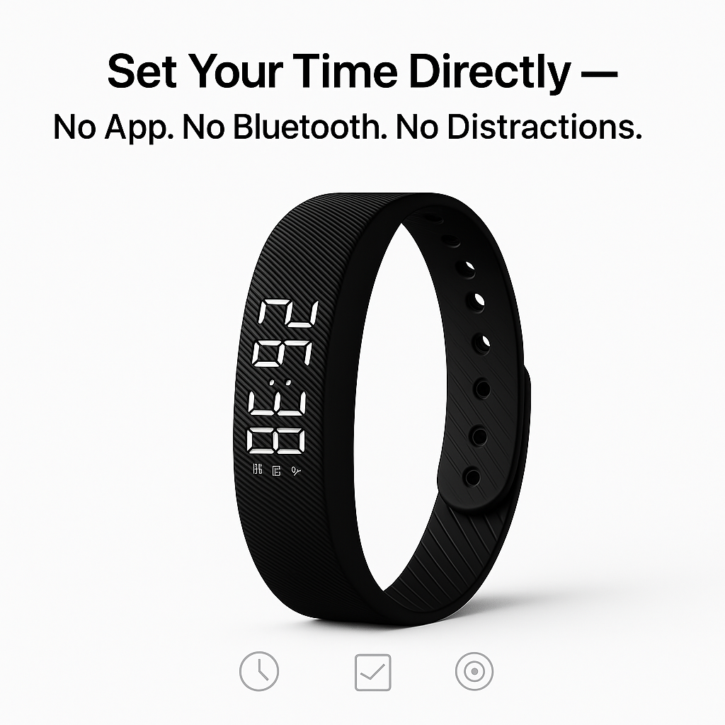 WakeZen Silent Alarm Wristband