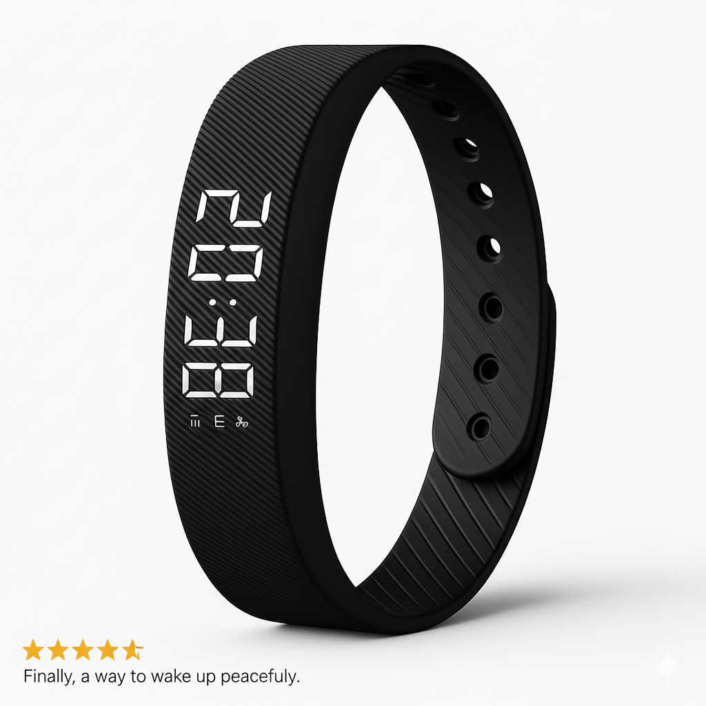 WakeZen Silent Alarm Wristband