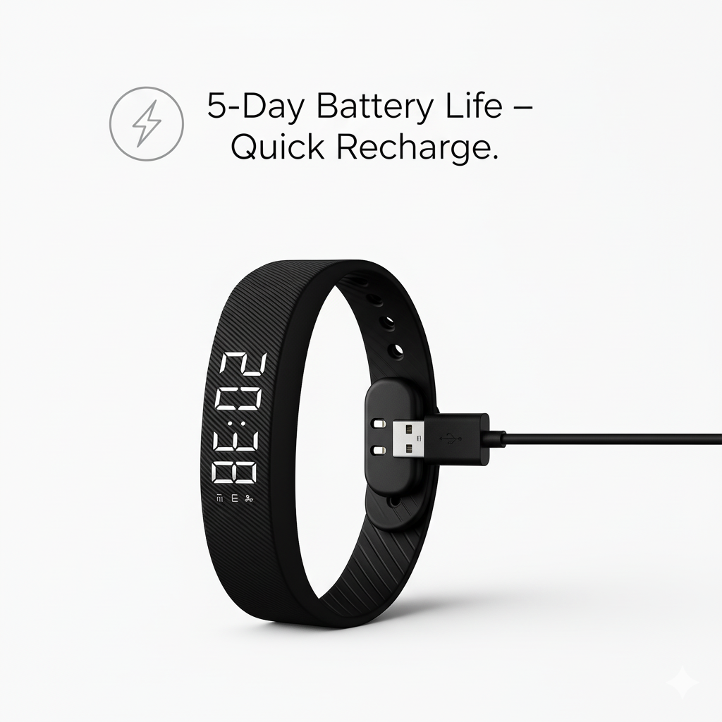 WakeZen Silent Alarm Wristband